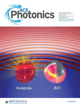 ACS Photonics cover from December 2019