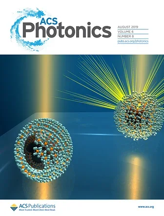 ACS Photonics cover from August 2019