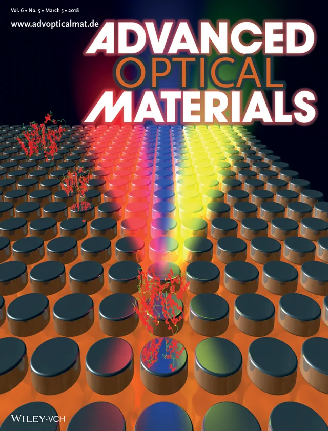 Front cover featuring Spectroscopy and Biosensing with Optically Resonant Dielectric Nanostructures