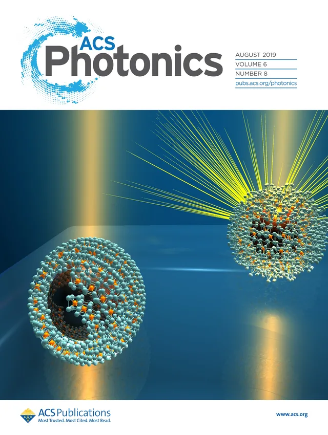 Front cover featuring Nonscattering-to-Superscattering Switch with Phase-Change Materials