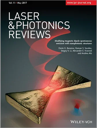 Laser and Photonics Reviews cover from May 2017