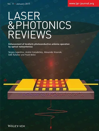 Laser and Photonics Reviews cover from January 2017